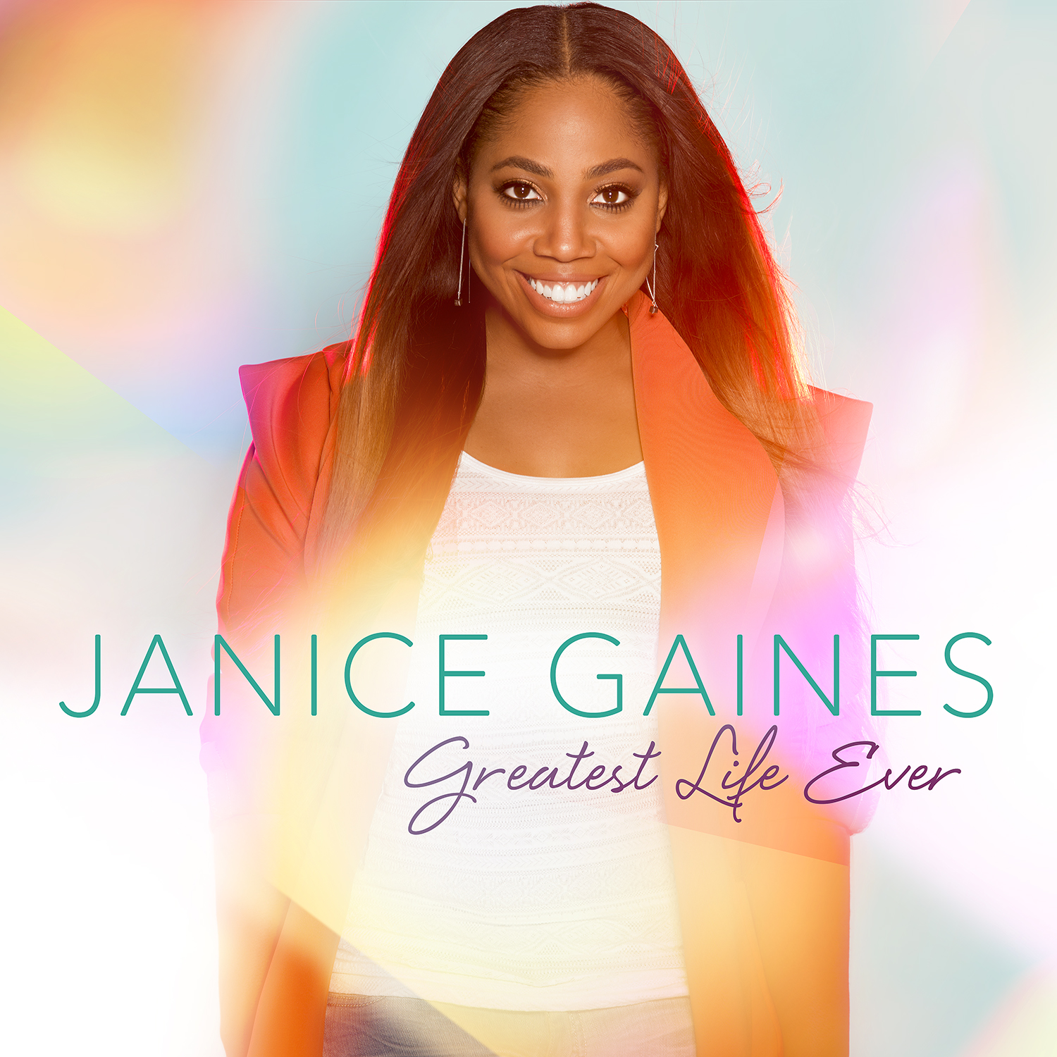 Janice Gaines - Greatest Life Ever Album Cover - hi-res